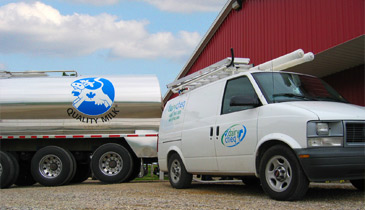 Dairy Cheq Van & Tanker